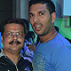 Yuvraj Singh with Abhijit Sarkar