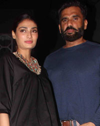 Athiya Shetty and Sunil Shetty