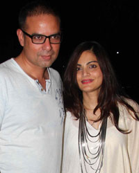 Atul Agnihotri and Alvira Khan