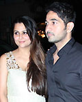 Amrita Arora and Shakeel Ladak