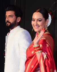 Sonakshi Sinha and Zaheer Iqbal Wedding Reception