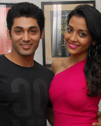 Ruslaan Mumtaz with wife Nirali