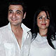 Sanjay Kapoor with wife Maheep