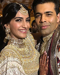 Sonam Kapoor and Karan Johar