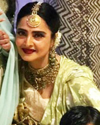 Rekha and Farah Khan