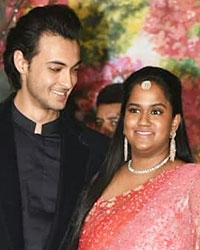 Aayush Sharma and Arpita Khan