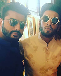 Arjun Kapoor, Ranveer Singh and Karan Johar