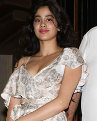 Jhanvi Kapoor, Boney Kapoor and Sridevi