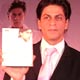 SRK at the launch of a DVD on him called 'The Inner World and the Outer World of Shah Rukh Khan’