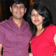 Amar Upadhyaya with wife Hetal