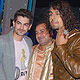 Neil Nitin Mukesh, Rahat Ali and Sonu Nigam on the sets of Chhote Ustaad