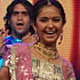 Avika Gaur and  Avinash Mukherjee on the sets of India's Got Talent Khoj 2