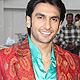 Ranvir Singh on the sets of Saas Bina Sasural