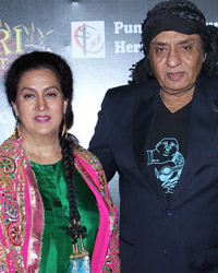 Ranjeet With His Wife