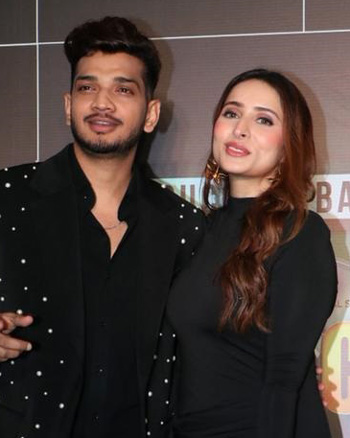 Munawar Faruqui and Mehzabeen Coatwala