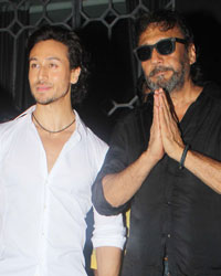 Tiger Shroff and Jackie Shroff