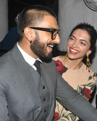 Ranveer Singh and Deepika Padukone