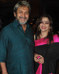 Mahesh MAnjrekar and Medha Manjrekar