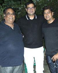 Satish Kaushik, Rumi Jaffrey and Aadesh Srivastava