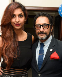 Sandhya Shetty with Kaushik Shrimanker