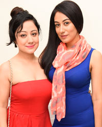 Madhuri Pandey with Anjali Pandey