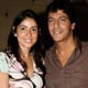 Chunky Pandey with wife Bhavna