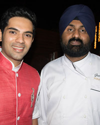 Ankit Bhatela and Master Chef Gurpreet Singh