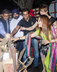 Television Celebrities Celebrate Lohri