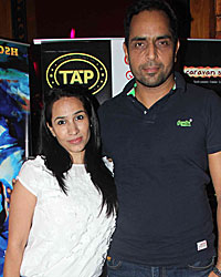 Vishwajeet Pradhan with wife Sonalika Pradhan