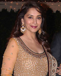 Madhuri Dixit with her husband