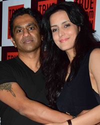 Tulip Joshi with his husband Captain Vinod Nair