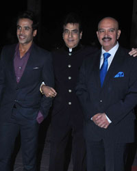 Tushar Kapoor, Jeetendra and Rakesh Roshan