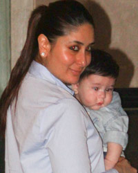 Karena Kapoor Khan and Taimur Ali Khan