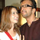 Javed Jaffri and Kim Sharma at Umesh Jivnanai's party