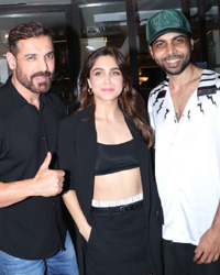 John Abraham, Sharvari Wagh and Abhishek Banerjee