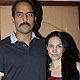 Vishwajeet Pradhan and his wife Sonalika