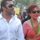 Salman Khana and Maureen Wadia