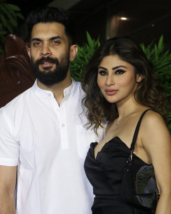 Suraj Nambiar and Mouni Roy