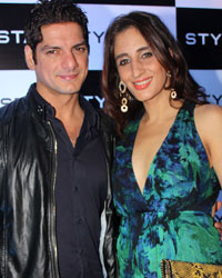 Farah Ali Khan with husband DJ Aqeel