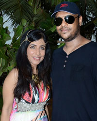 Shibani Kashyap and Hrishikesh Chury