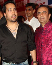 Yogesh Lakhani and Mika Singh