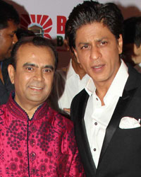 Yogesh Lakhani and Shah Rukh Khan