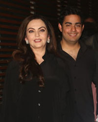 Nita Ambani, Akash Ambani and Yuvraj Singh