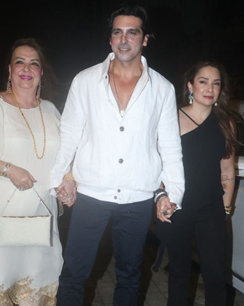 Zarine Katrak, Zayed Khan and Malaika Parekh
