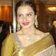 Rekha during Zayed Khan and Malaika ladies sangeet party at hotel Grand Maratha