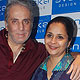 Aditya Raj Kapoor with his wife