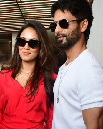 Mira Rajput Kapoorand Shahid Kapoor