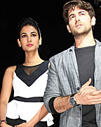 Sonal Chauhan and Neil Mukesh at 3G film promotion