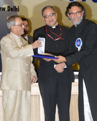 Rakeysh Omprakash Mehra and Pranab Mukherjee