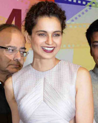 Pranab Mukherjee and Kangana Ranaut